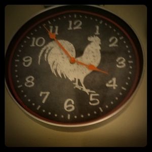 Rooster Clock